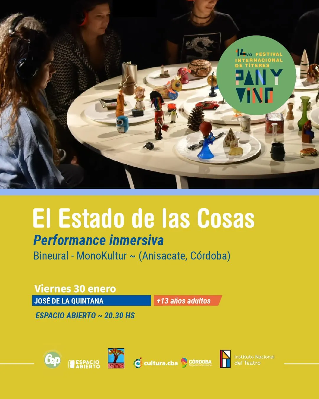 El Estado de las Cosas. Objetos en obra.