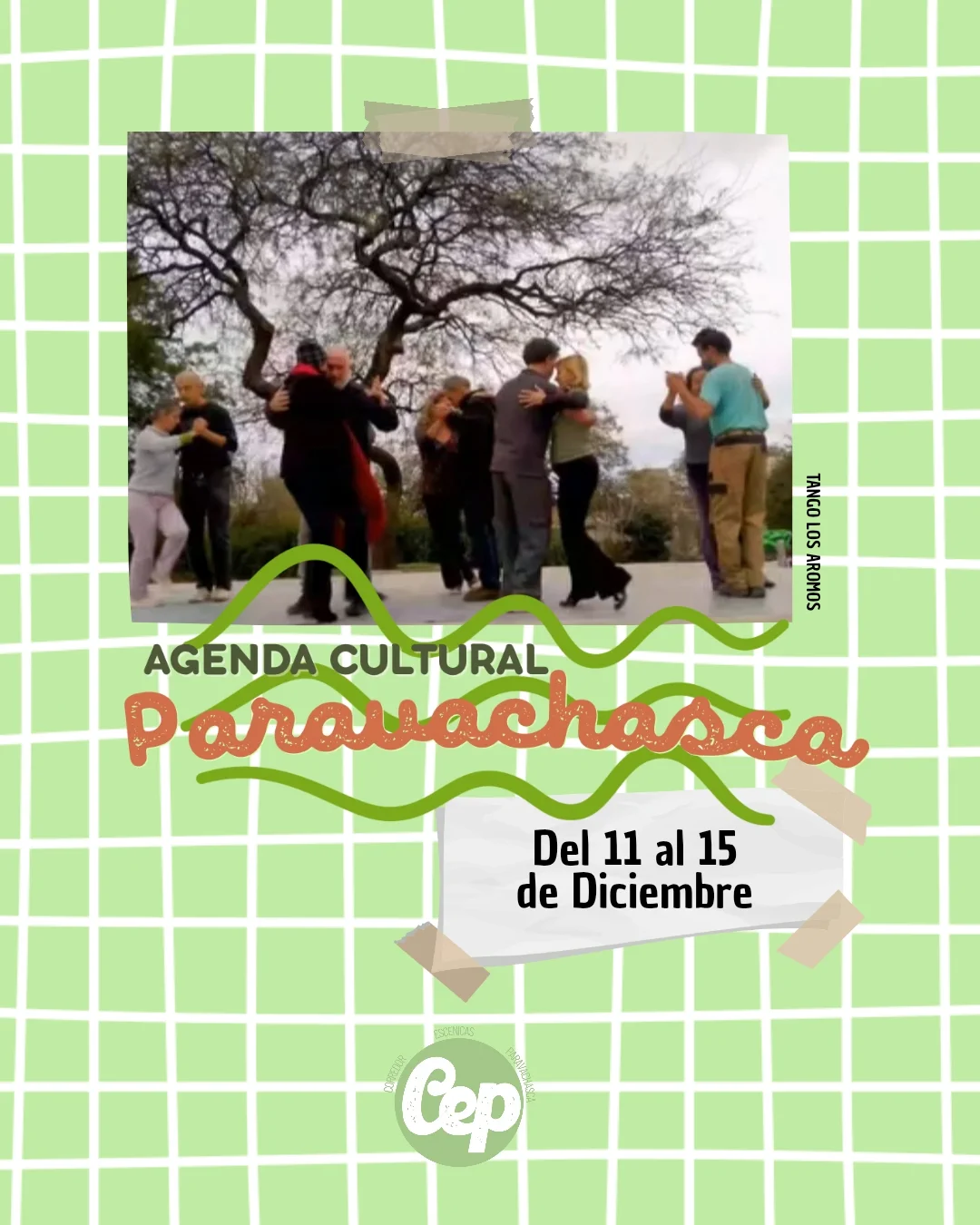Agenda Cultural del Corredor Escénicas Paravachasca del 11 de diciembre al 15 de diciembre, espacios culturales y eventos del Valle de Paravachasca - Alta Gracia
