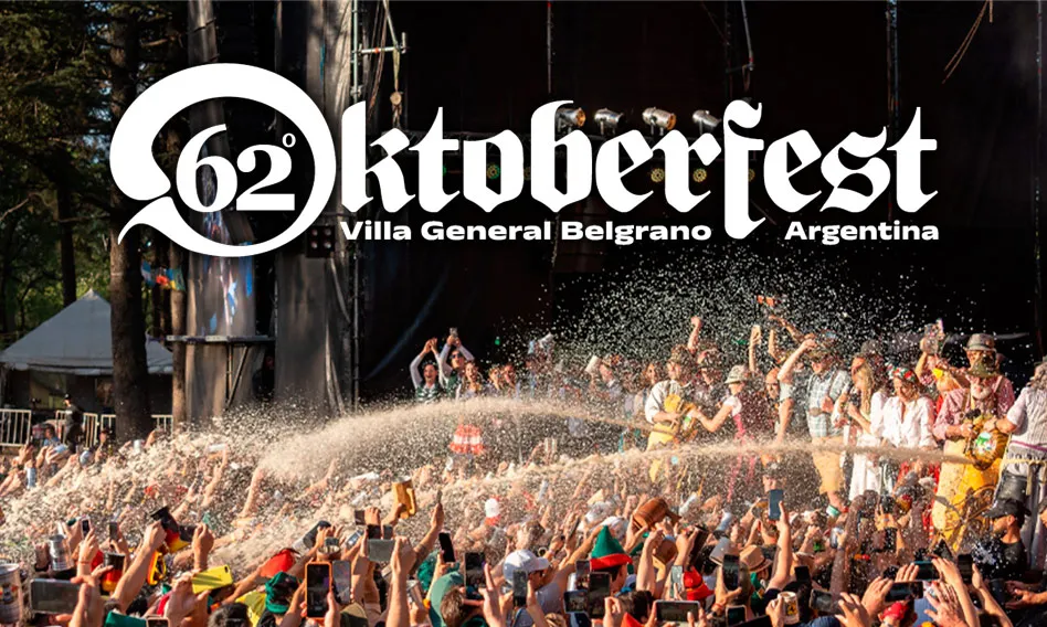 El Oktoberfest Argentina 2025 se celebra en noviembre en Villa General Belgrano, con música, tradición bávara y la mejor cerveza artesanal