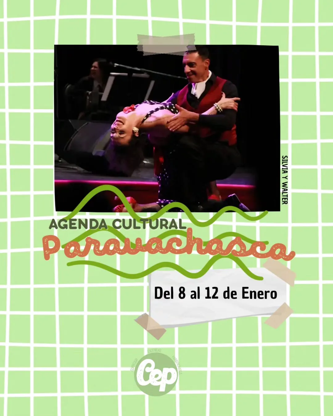Agenda Cultural del Corredor Escénicas Paravachasca del 8 de enero al 12 de enero, espacios culturales y eventos del Valle de Paravachasca - Alta Gracia