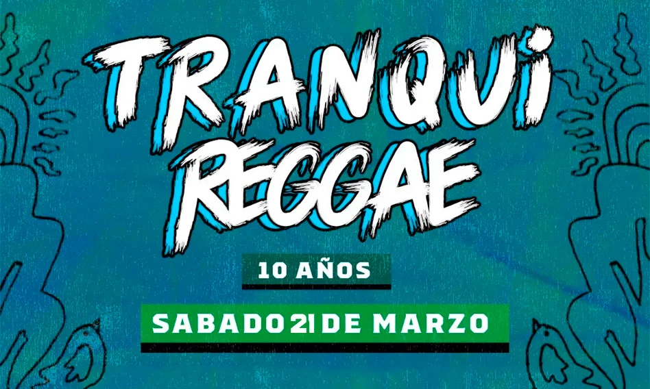 El sábado 21 de marzo, Tranqui Reggae celebra 10 años en Villa Los Aromos con bandas destacadas, feria y una fuerte acción solidaria para la escuela local