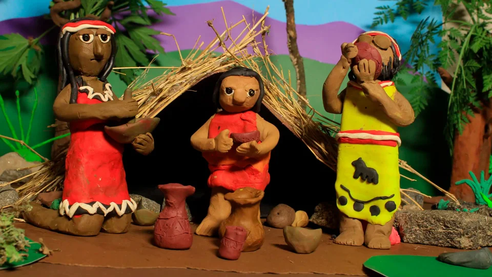 escena comechingones, Cortometraje José de La Quintana