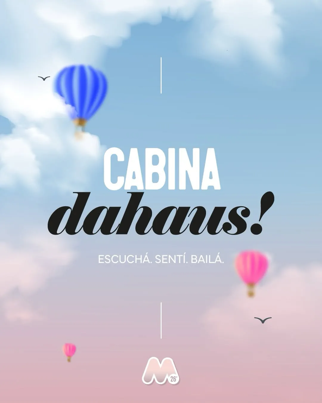 Cabina Dahaus. Los mejores DJs de la escena electrónica cordobesa van a ambientar todas las noches