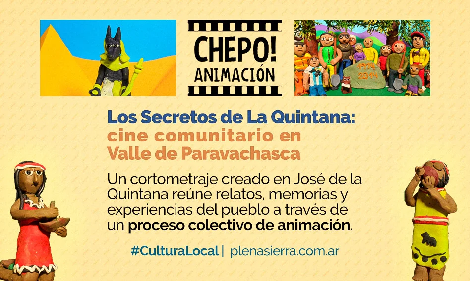 Un cortometraje creado en José de la Quintana reúne relatos, memorias y experiencias del pueblo a través de un proceso colectivo de animación.