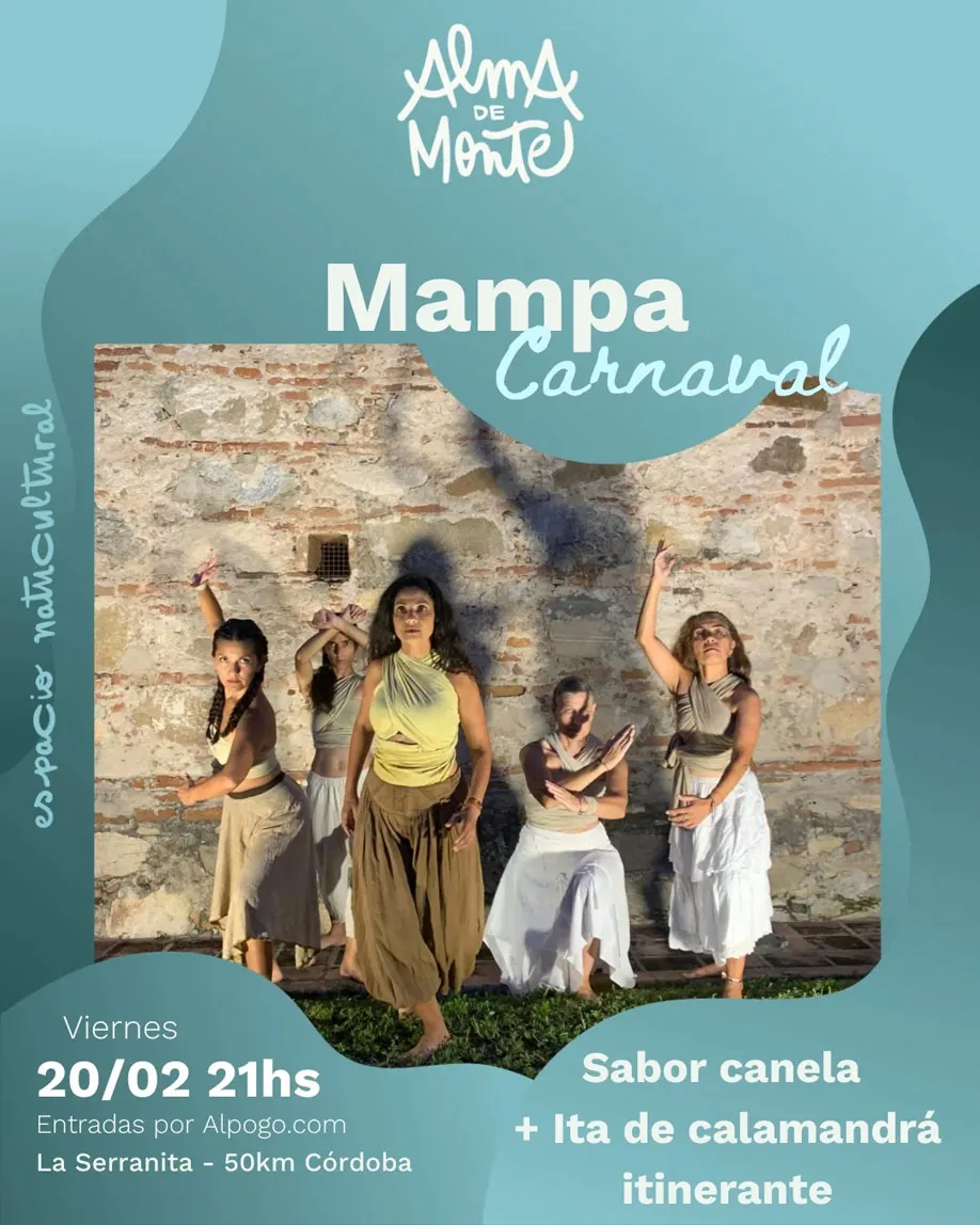 Mampa, colectivo de bailarines representantes del Valle de Paravachasca.